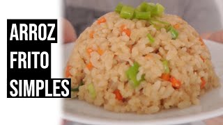 Arroz frito simples [upl. by Akaenahs]