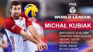 TOP 10 Crazy Volleyball Actions by Michał Kubiak  FIVB Volleyball World League 2017 [upl. by Alomeda]