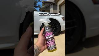 Does this wheel cleaner work 🧼 audi cartok chemicalguys [upl. by Dorr870]