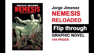 Nemesis Reloaded Graphic Novel  Flip Through  Jorge Jimenez Art [upl. by Rihana581]