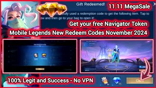 Mobile Legends Redeem Codes November 10 2024  2 MLBB diamond Codes Exclusive for you 100 Legit 💎 [upl. by Koffler]