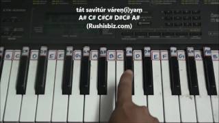 Gayatri mantra Piano Tutorials  bhajan  1200 Songs BOOKPDF 399 only  7013658813 [upl. by Eillak783]