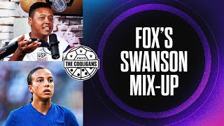 FOX mistakes USWNTs Sophia Smith for Mallory Swanson  The Cooligans [upl. by Illah]