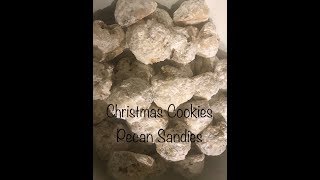 Christmas Cookies  Pecan Sandies [upl. by Appilihp166]