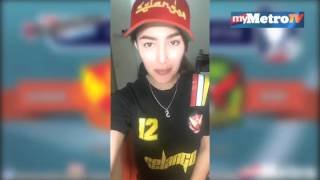 Juliana Evans  Semoga Selangor julang Piala Malaysia kali ke 33 [upl. by Airotahs]