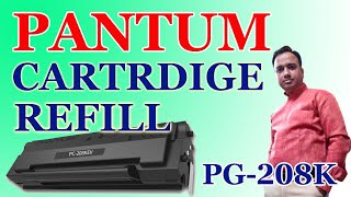 How to Refill Pantum PG208K Toner Cartridge [upl. by Solrak580]