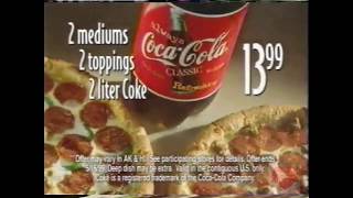 Dominos Pizza  Television Commercial  1999 [upl. by Catarina316]