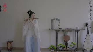 Gui Yunji  Chinese Flute  Moon in Ones Cup 【Genshin Impact】 [upl. by Anyk]