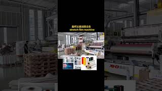 stretch film machine stretch film making machine XHD stretchfilmmachinery stretch [upl. by Ataynik]