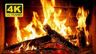 🔥 Cozy Fireplace 4K 12 HOURS Fireplace with Crackling Fire Sounds Crackling Fireplace 4K [upl. by Polloch]