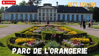 Lets explore Parc de LOrangerie Orangerie Park Strasbourg France 🇫🇷 [upl. by Fryd34]