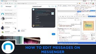 How to Edit Messages On Messenger [upl. by Ahsekan]