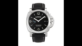 Panerai Luminor Marina PAM01312 4K Watch Review [upl. by Merton491]