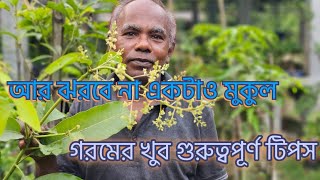 আর ঝরবে না একটা মুকুল চলুন দেখে নেওয়া যাক এই প্রচন্ড গরমে খুব গুরুত্বপূর্ণ কিছু টিপস। [upl. by Bonnice]