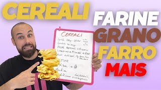 125 CEREALI farro grano mais e METABOLISMO sono realmente NECESSARI [upl. by Ydnerb]