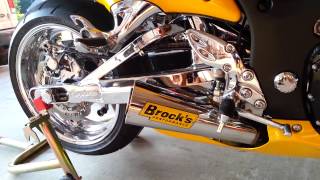 2013 hayabusa with Brocks short meg full exhaust [upl. by Elwood]