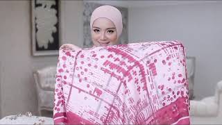 TUTORIAL TUDUNG BAWAL PALING SIMPLE CANTIK KEMAS amp RARE [upl. by Anitap34]