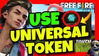 How to Use UNIVERSAL TOKEN In Free Fire ✅ 2024 GUIDE  Use Universal Token CORRECTLY [upl. by Hafirahs]