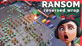 RANSOM reversed wrap with MICROWAVER  BOOM BEACH attack strategy amp gameplay [upl. by Dolf]