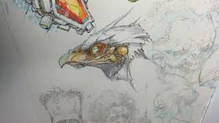 Sketch 010  MITOGRAFIA  Kenneth Rocafort [upl. by Newsom]