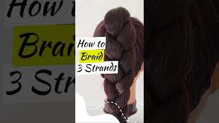 How to Braid 3 Strands [upl. by Dronski]