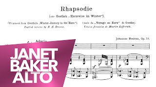 Brahms Alto Rhapsody  Janet Baker [upl. by Karoline]