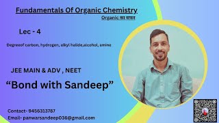 FUNDAMENTAL OF ORGANIC CHEMISTRY Lec4  IIT JEE MAINS  ADV  NEET 2025 [upl. by Burkle4]