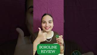 Review  boroline ayurvedic antiseptic cream shortsvideo trendingshorts advertisement india [upl. by Nomor]