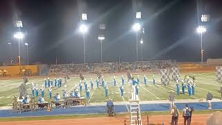 2021 Sahuarita High School Marching Band quotPitch Blackquot AZMBA State competition [upl. by Court646]