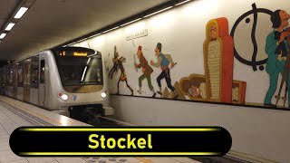 Metro Station Stockel  Brussels 🇧🇪  Walkthrough 🚶 [upl. by Daiz980]