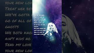 Send My Love To Your New Lover by Adele  Lyrics [upl. by Tal]