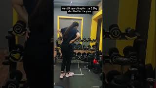 Searching for 25kg dumbbell 😅😆😆😂🤣trending gym gymcomedy viralvideo funny youtubeshorts love [upl. by Aid]