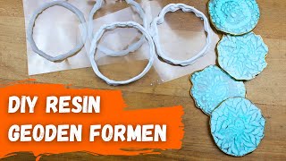 DIY Epoxidharzform aus Baumarktsilikon und Heißkleber  Geht das [upl. by Einobe]