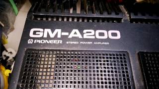 Pioneer GMA200 [upl. by Alroi944]