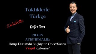 Çılgın Atıştırmalıklar 1 Bağlaçlardan Önce veya Sonra Virgül Kullanımının Yegâne İstisnası [upl. by Mita]