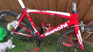 UNLOVED bianchi nirone 7 RACING BIKE NEEDS WORK [upl. by Naenej]