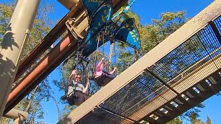 Pteranodon Flyers in Jurassic Park World at Universals Islands Of Adventure Florida  February 2024 [upl. by Ilka83]