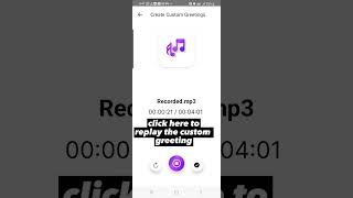 Audio Guestbook Direct App How to create a custom greeting [upl. by Adym]