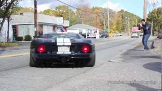 700HP Ford GT FullThrottle Acceleration w wheelspin [upl. by Yedorb]