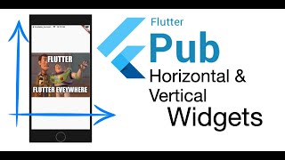 FLUTTER Scrollable Horizontal amp Vertical Widgets [upl. by Ettelrahc596]