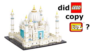 Taj Mahal Architecture set  Speed Build amp Review  Loz 1027  Loz Blocks vs Lego Taj Mahal 2021 [upl. by Iives]