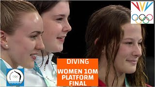 Womens 10M Platform Final  Full Video  Womens Diving Olympics Commonwealth Games olympics2024 [upl. by Forlini]