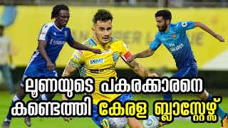 Kerala Blasters Close To Sign Luna Replacement keralablasters kbfc footballmalayalam [upl. by Elleral]