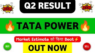 TATA POWER Q2 results 2025  TATA POWER results today  TATA POWER Share latest News  TATA POWER [upl. by Eiryt]