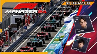 UNE STRATÉGIE OSÉE ET UN PILOTAGE XXL DE NOS PILOTES  F1 MANAGER ÉPISODE 29 [upl. by Neenad228]