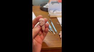 Sculpting A Clay Face [upl. by Ji]