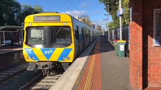 Trains at Moonee Ponds [upl. by Hairehcaz743]