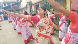 PT WITH DANCE🎶👭ব্রতচারী হয়ে দেখো💃👌 BRATACHARI DANCE♥️🤸ব্রতচারী গান🥁 ptwithsong ptwithdance [upl. by Gerianne]