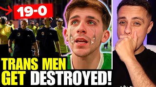 Team Of TRANS MEN Women Play In Mens Soccer League And Get Absolutely DESTROYED [upl. by Abixah541]