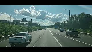 Hartford Connecticut I84 West 2 [upl. by Mclyman]